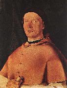 Lorenzo Lotto Bishop Bernardo de Rossi oil painting artist